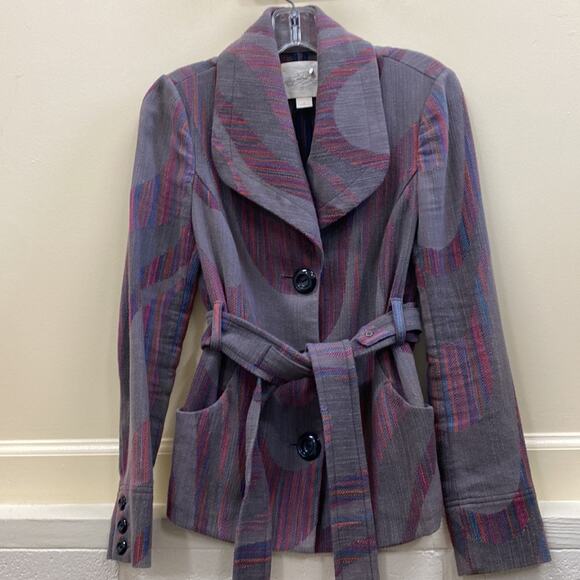 Cidra Anthropologie women’s size 4 button down embroidered jacket - Picture 6 of 6